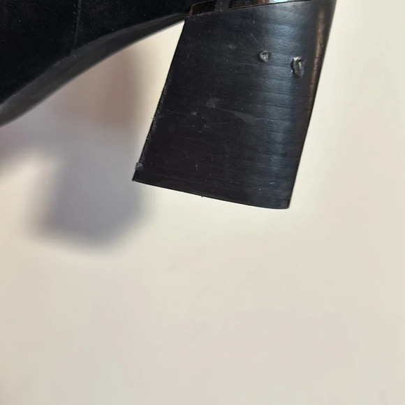 Vince Camuto Astenna Studded square toe suede boots - Picture 6 of 7